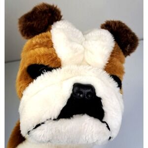 Daphne Golf Club Headcover Bulldog 12" Driver Cover Plush Golfer Gift